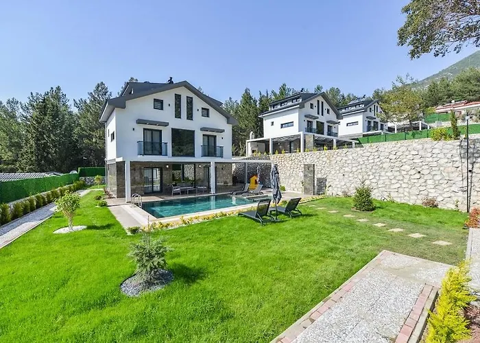 Luxury With Private Pool In Oeluedeniz, Villa